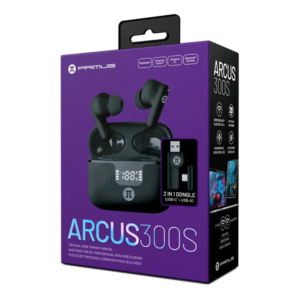 Primus Gaming - PWH-300 - Auténticos auriculares inalámbricos