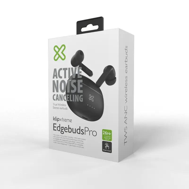 Klip Xtreme - KTE-750BK - Auténticos auriculares inalámbricos