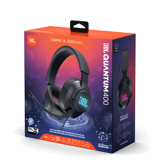 JBL Quantum 400 - Auriculares - tamaño completo