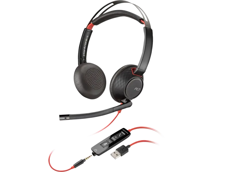 POLY - Auriculares - Lackwire 5220 Estéreo USB-A
