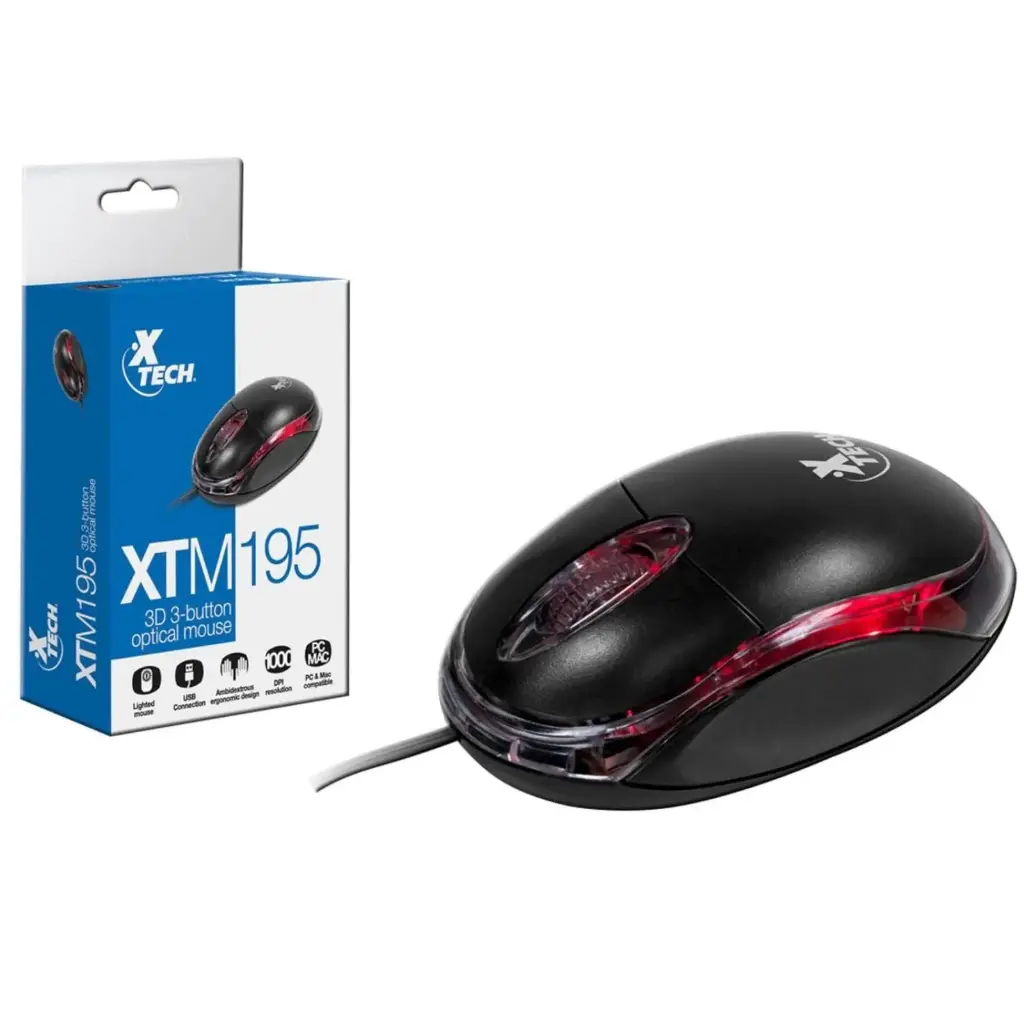 Xtech - Mouse - Wired