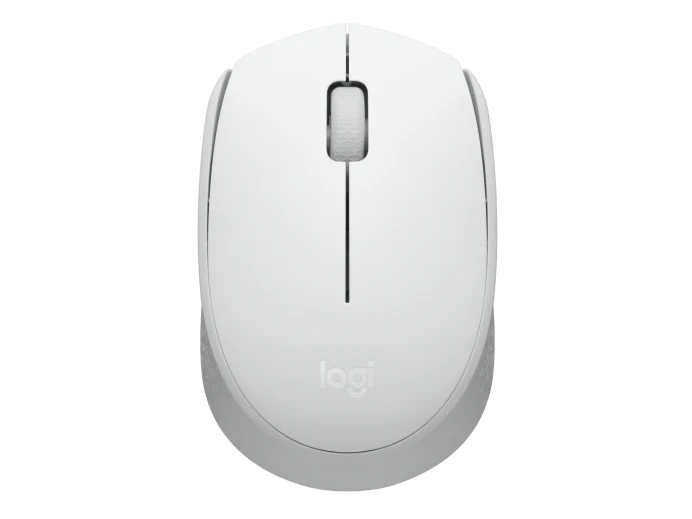 Logitech M170 Wireless Mouse, Ambidextrous, Off-white - Ratón - diestro y zurdo