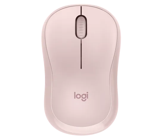 Logitech M240 Silent Bluetooth Mouse, Compact, Portable, Smooth Tracking, Rose - Ratón - 3 botones