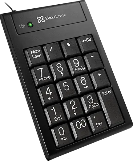 Klip Xtreme KNP-100 Abacus Numeric - Teclado numérico - USB