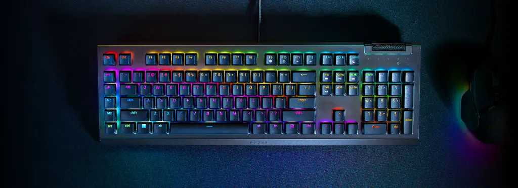 Razer BlackWidow V4 X - Teclado - retroiluminación