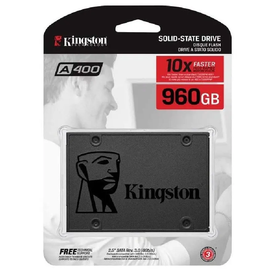 Kingston A400 - SSD - 960 GB