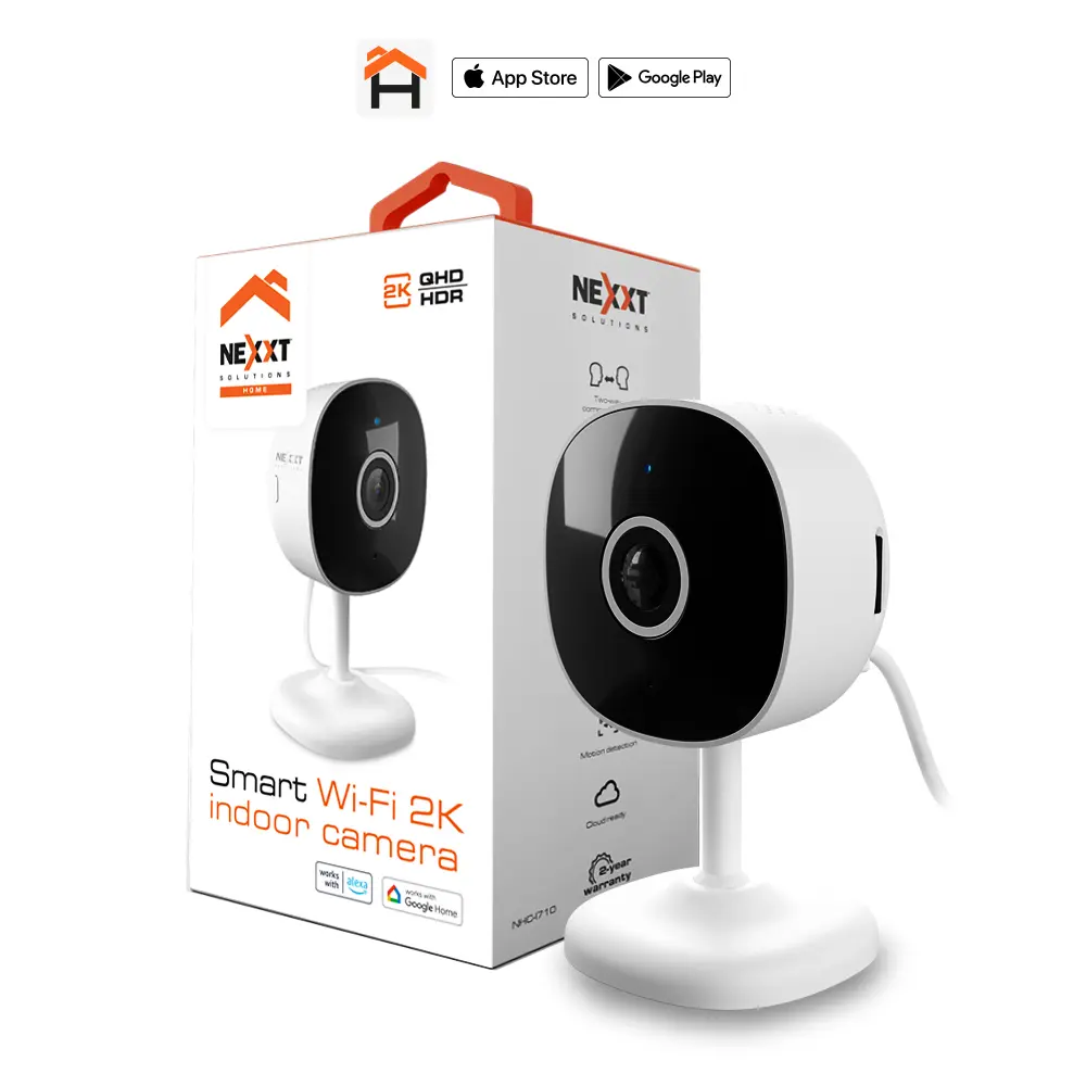 Nexxt Solutions Connectivity - Cámara de 2K para interior 