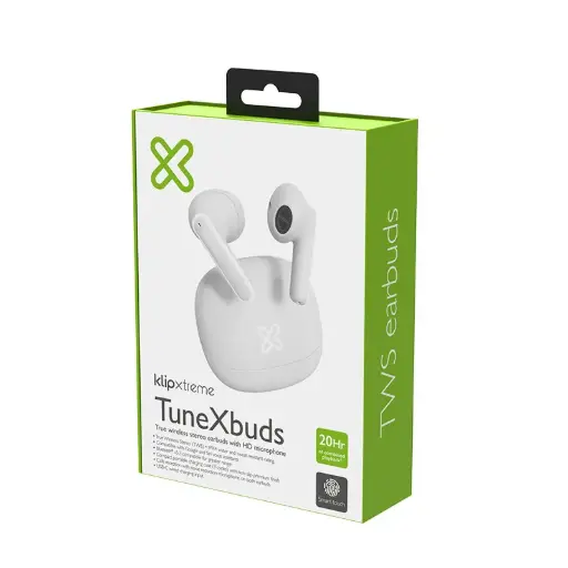 [KTE-007WH] Klip Xtreme - KTE-007WH - Auténticos auriculares inalámbricos