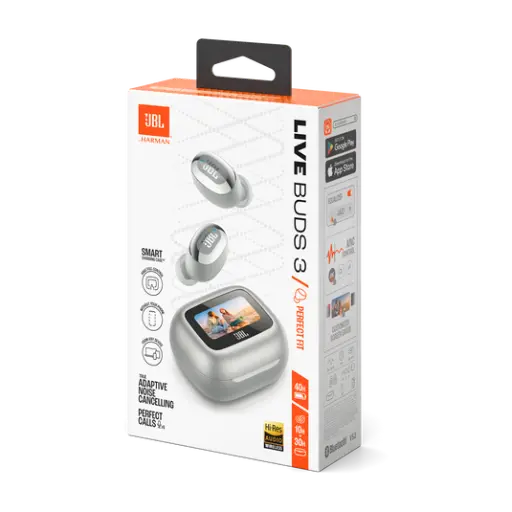 [JBLLIVEBUDS3SILAM] JBL LIVE - Buds 3 - Auriculares