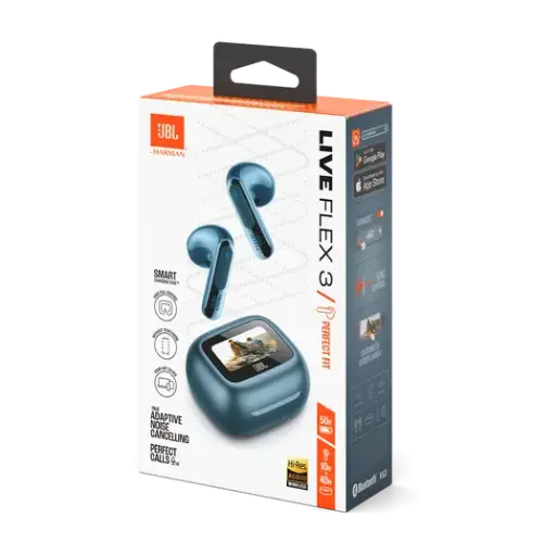[JBLLIVEFLEX3BLU] JBL LIVE - Flex 3 - Auriculares