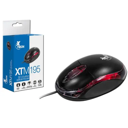 [XTM-195] Xtech - Mouse - Wired