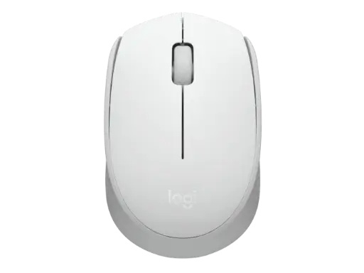 [910-006864] Logitech M170 Wireless Mouse, Ambidextrous, Off-white - Ratón - diestro y zurdo