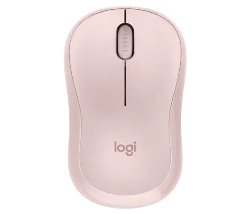 [910-007117] Logitech M240 Silent Bluetooth Mouse, Compact, Portable, Smooth Tracking, Rose - Ratón - 3 botones