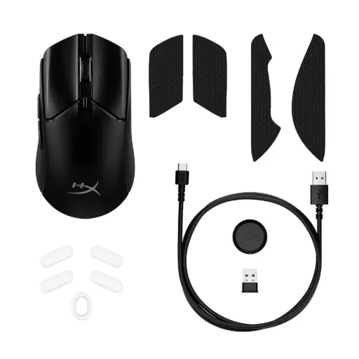 [6N0B0AA] HyperX Pulsefire Haste 2 - Ratón - óptico