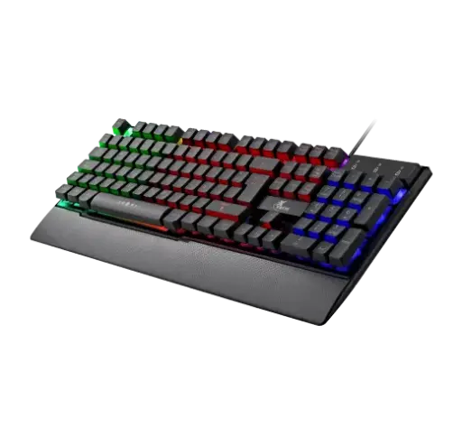 [XTK-510S] Teclado para Gaming Xtech XTK-510S - Español - Iluminación LED Multi-color con efectos de luz