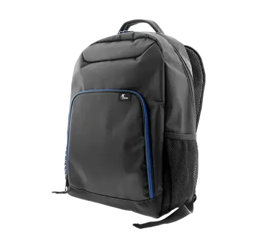 [XTB-211] Xtech XTB-211 Mochila para laptop- 15.6" -  Poliéster -  Color Negro con detalles en azul