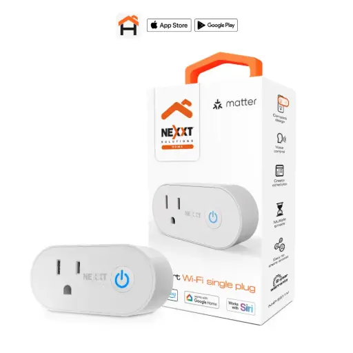 [NHP-S611M] Nexxt Solutions Home - Enchufe inteligente Wi-Fi® 