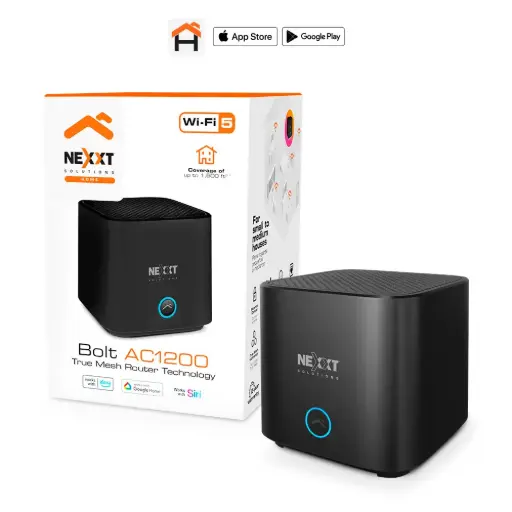 [NCM-C1200] Nexxt Solutions Home - Tecnología True Mesh Router - Bolt AC1200 NCM-C1200