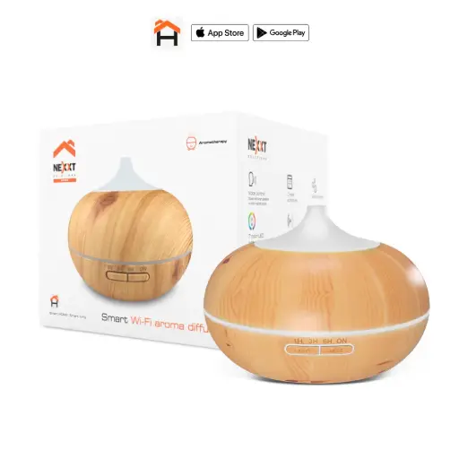 [NHA-A600] Nexxt Solutions Connectivity Aroma Diffuser - Smart Wi-Fi aroma diffuser LED