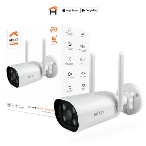 [NHC-OF10] Nexxt Solutions Home - 2K+ 5MP RJ45 Cámara inteligente Wi-Fi® 