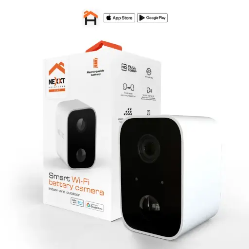[nhc-o640] Nexxt Solutions Connectivity - Cámara para exterior e interior con batería
